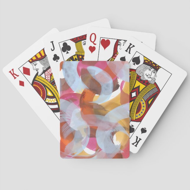 Sherbert I Playing Cards (Back)