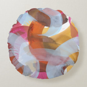 Sherbert I Round Cushion