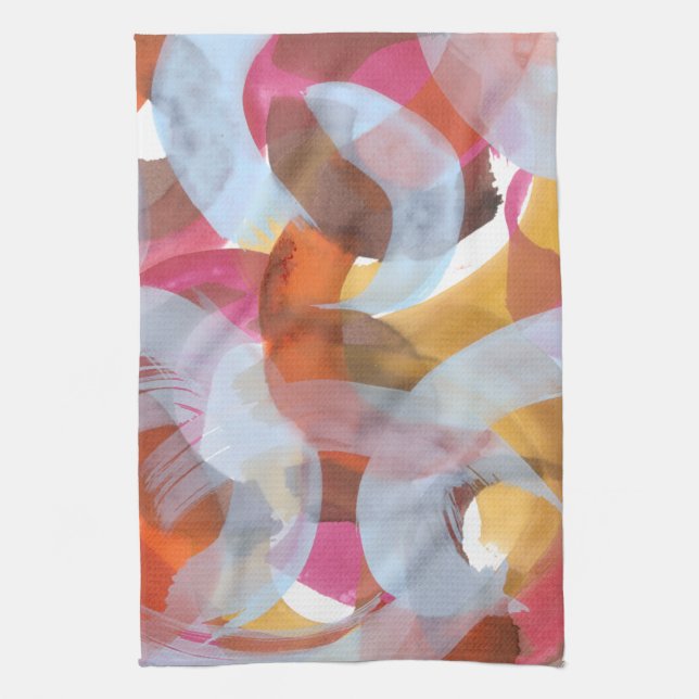 Sherbert I Tea Towel (Vertical)