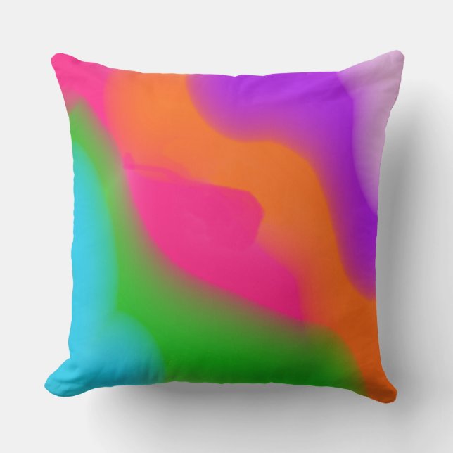 Sherbet Watercolors Cushion (Front)