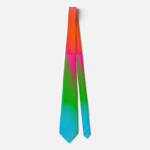 Sherbet Watercolors necktie