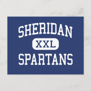 Sheridan - Spartans - High - Sheridan Oregon Postcard