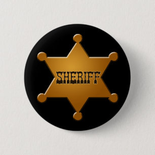 Sheriff Badge - button