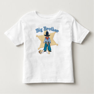 Sheriff Big Brother Toddler T-Shirt