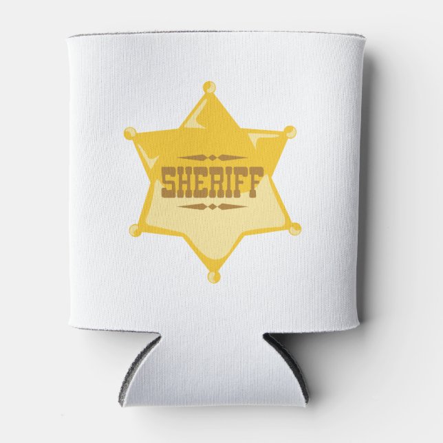 Sheriff Can Cooler (Front)
