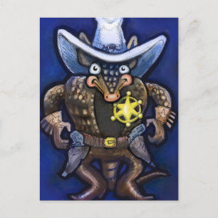 Sheriff Dillo Postcard