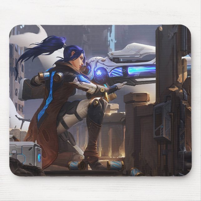 Sheriff Gaming Mousepad | Sniper Elite fanart pad (Front)