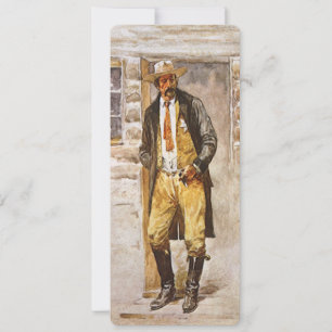 Sheriff Portrait by Seltzer, Vintage West Cowboy