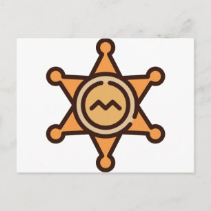 sheriff postcard