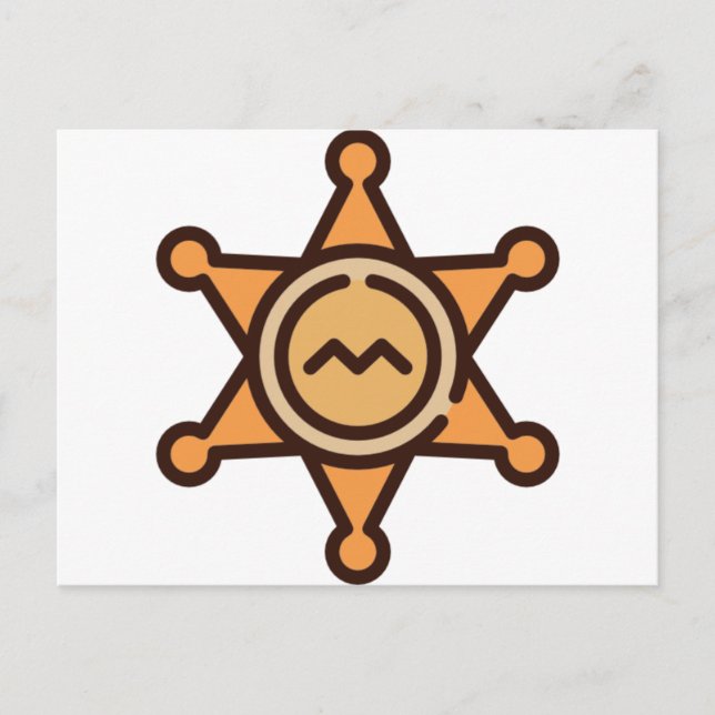 sheriff postcard (Front)