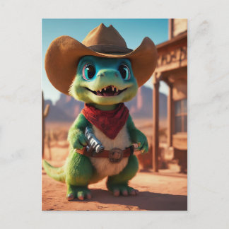 Sheriff Scaly Postcard