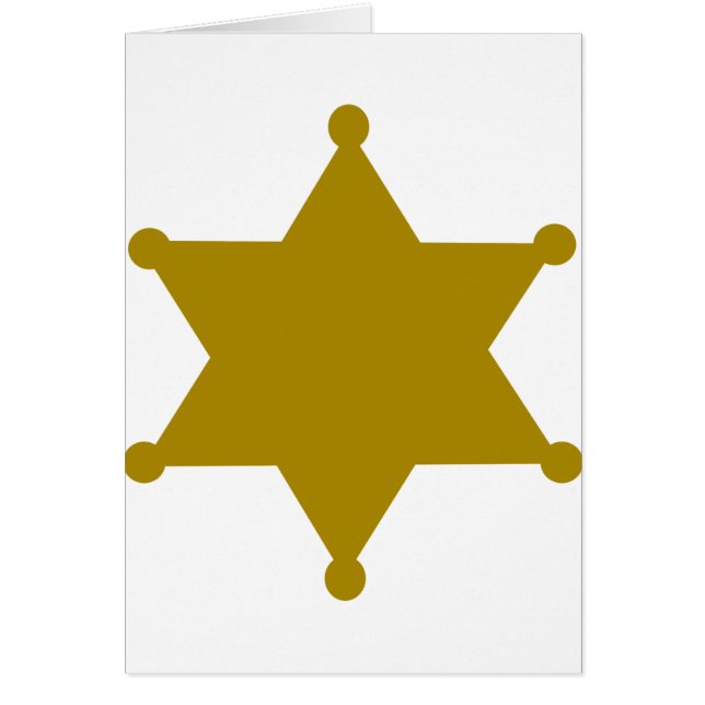 Sheriff star (Front)