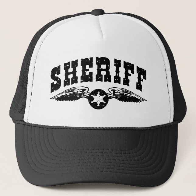 Sheriff Trucker Hat (Front)