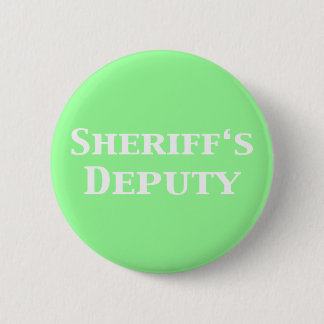 Sheriff's Deputy Gifts 6 Cm Round Badge