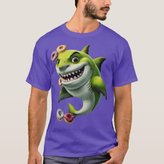 Sherk Underwater Antics Of The Bad Guy Funny Adven T-Shirt