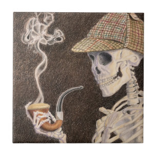 Sherlock Bones Ceramic Tile