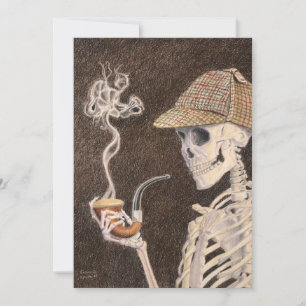 Sherlock Bones Invitation