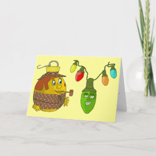 Sherlock Holmes Christmas Holiday Card