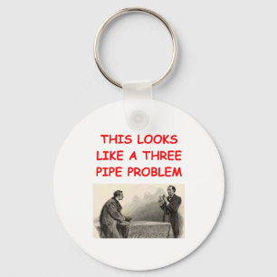 SHERLOCK holmes gifts t-shirts Key Ring