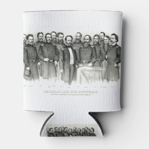 Sherman and His Generals - 1865 Can Cooler