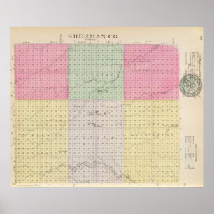 Sherman County, Kansas Poster