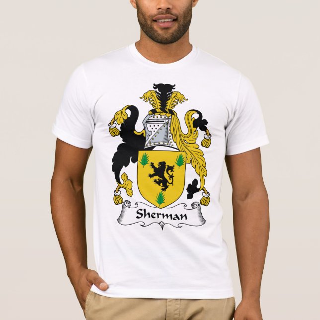 Sherman Family Crest T-Shirt (Front)