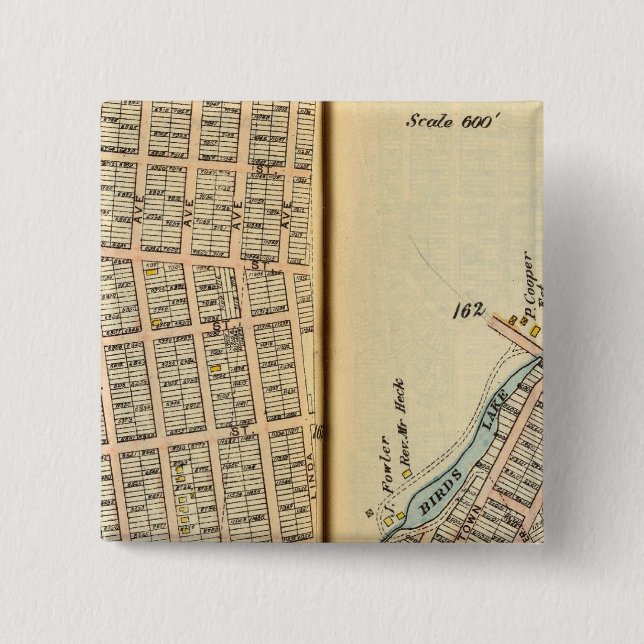 Sherman Park, New York 15 Cm Square Badge (Front)