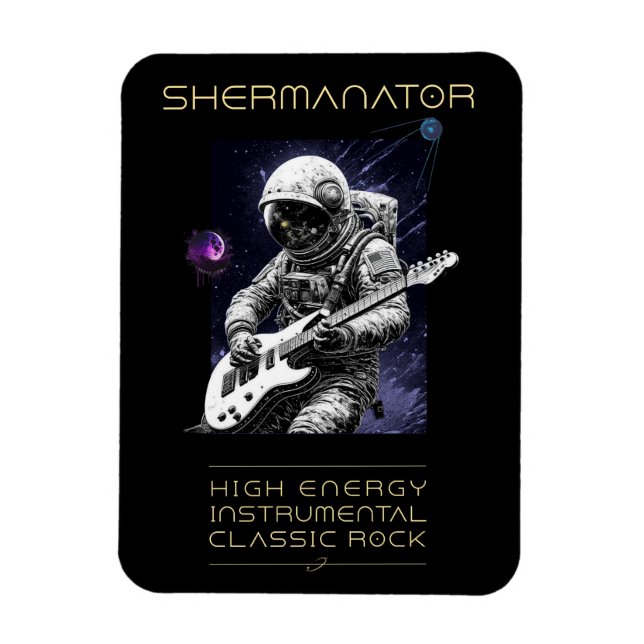 SHERMANATOR Band Magnet (Vertical)