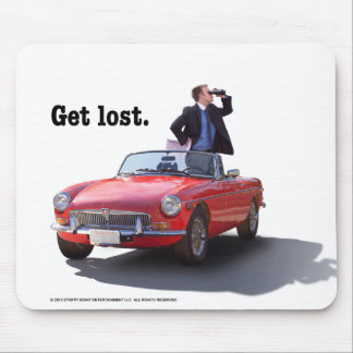 Sherman's Way "Get Lost" Mouse Pad