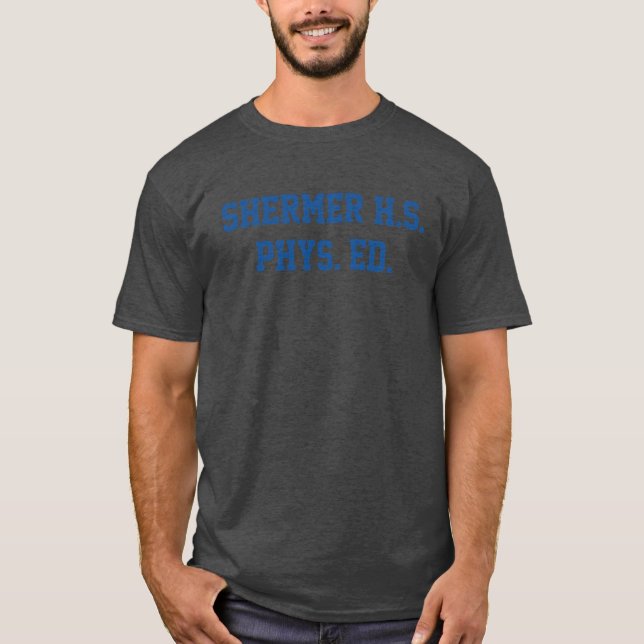Shermer High School Phys Ed T-Shirt (Front)