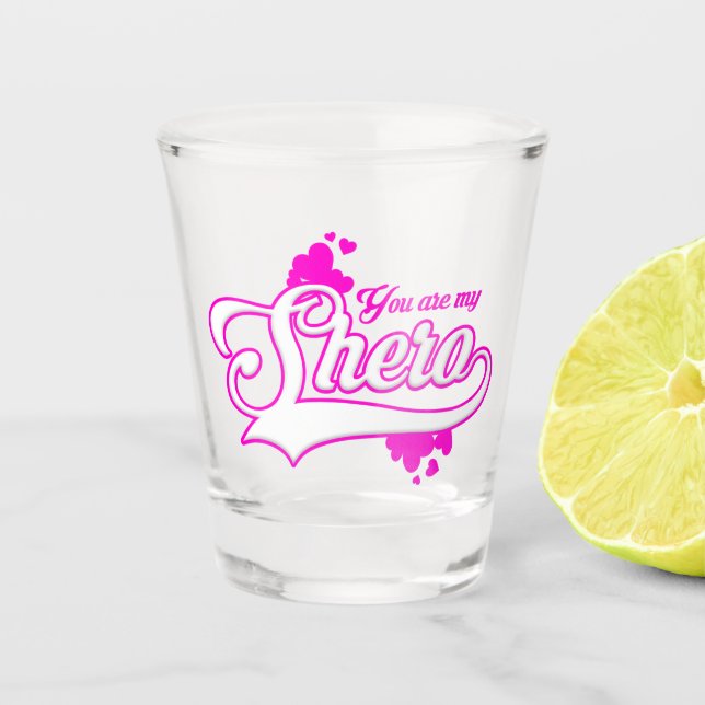 SHERO Shot Glass (Front)