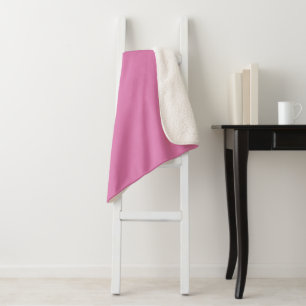 Sherpa Blanket-Large-Pink Blanket