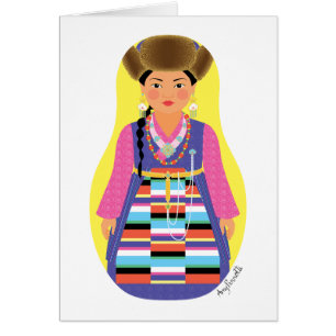 Sherpa Matryoshka Card
