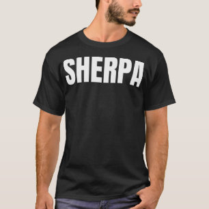 Sherpa Text Based Philosophy Guide Ethnic Group Q T-Shirt