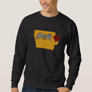 SHERRILL IOWA IA USA  Cute Souvenir Merch  US City Sweatshirt
