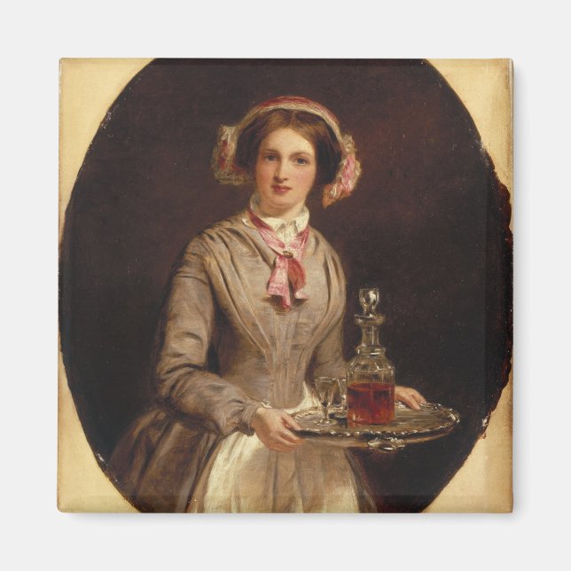'Sherry Sir?', 1853 (oil on canvas) Magnet (Front)