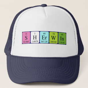 Sherwin periodic table name hat