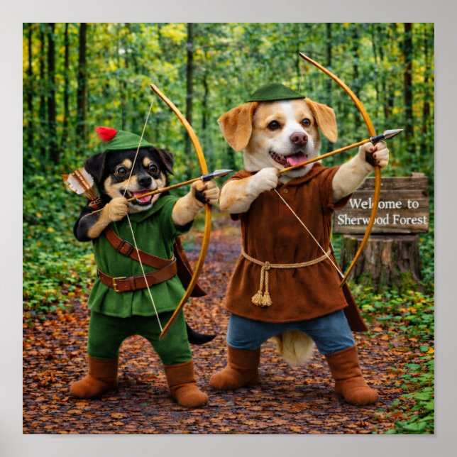 "Sherwood Forest" Poster (Front)