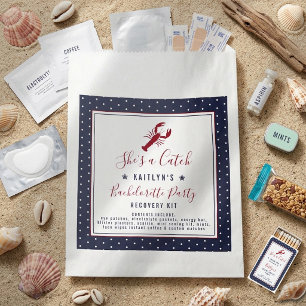 She's A Catch Bachelorette Party Recovery Kit Favour Bag
