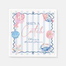 She's a Catch Preppy Coastal Bridal Shower
