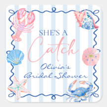 She's a Catch Preppy Coastal Bridal Shower