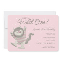 She's a Wild One |  Pink First Birthday