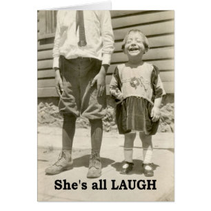She's all Laugh - BLANK