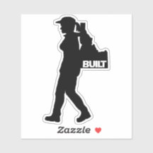 She's Backpacking Idaho Vinyl Decal