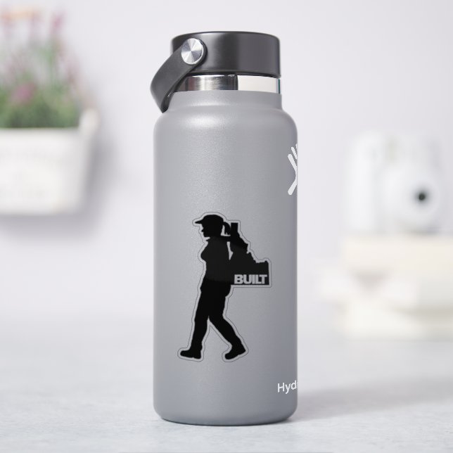 She's Backpacking Idaho Vinyl Decal (HydroFlask)