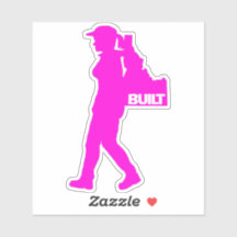 She's Backpacking Idaho Vinyl Decal