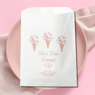 She's Been Scooped Up Bridal Shower Favour Bag