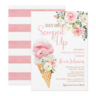 She's Been Scooped Up Bridal Shower Invitation