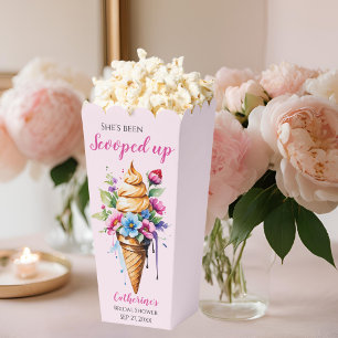 She's Been Scooped Up Ice Cream Bridal Shower  Favour Box