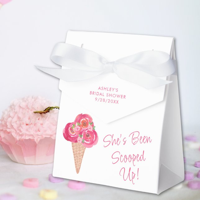 She's Been Scooped Up Ice Cream Bridal Shower  Favour Box (Creator Uploaded)
